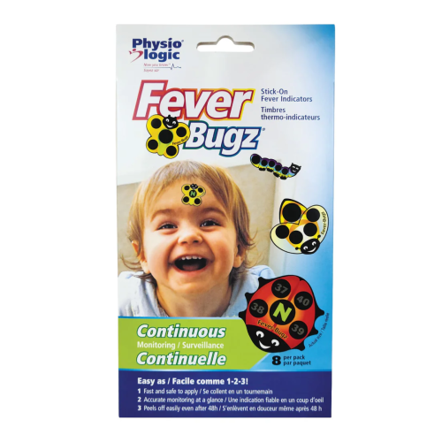 Physio Logic Fever-Bugz Stick on Temperature Indicators - Box of 8