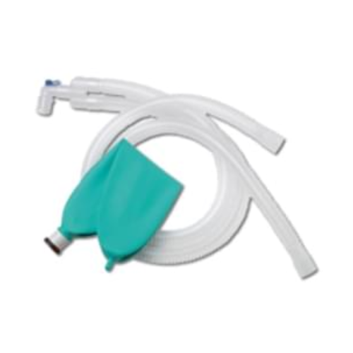 Adult Dual Limb 60" Anaesthesia Breathing Circuit with GSP, Disposable - Case of 20