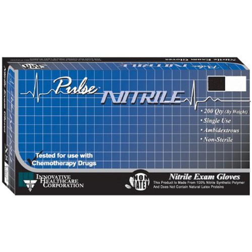 PULSE Nitrile Gloves Powder Free 200/Box