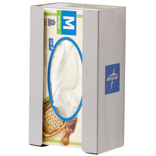 Medline Stainless Steel Glove Dispenser - Single Box