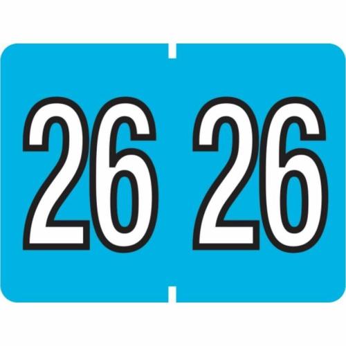 Pendaflex Year Labels "2026" - 500/Roll (Light Blue)