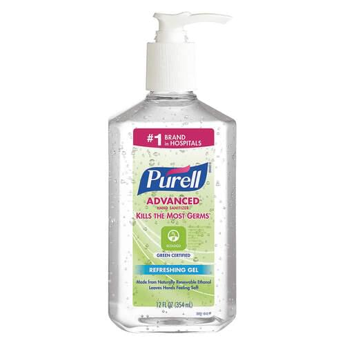 Purell Advanced Hand Sanitizer Gel 12 fl oz Pump Bottle