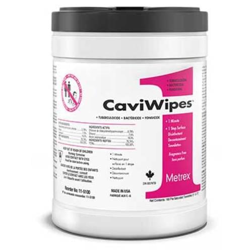 CaviWipes 6" x 7" 160/canister