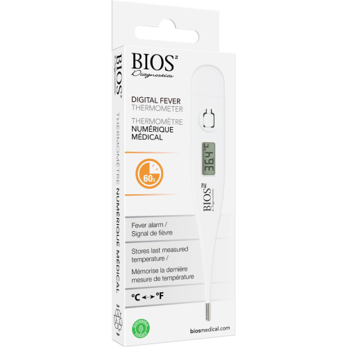 BIOS Digital Fever Thermometer = 900-609