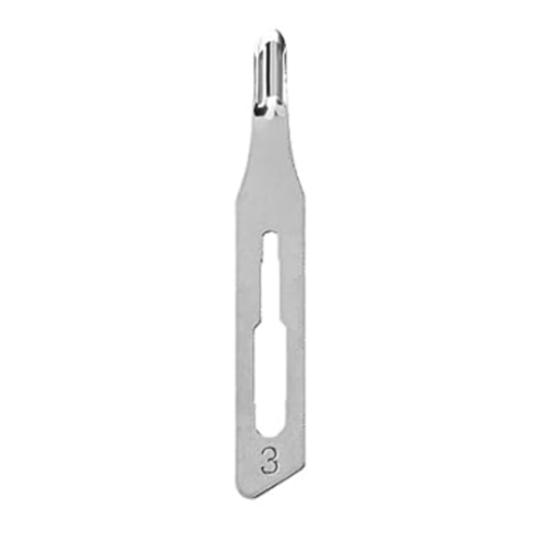 Almedic Gouge Blades, Stainless Steel - Size 3 (Box of 100)