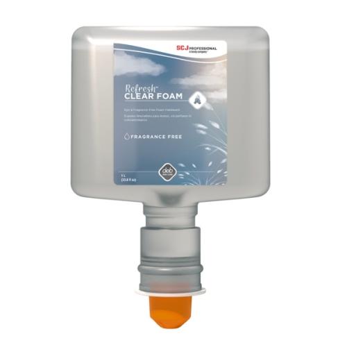 Refresh® Clear FOAM Hand Wash, Fragrance Free - 1L (Case of 6)