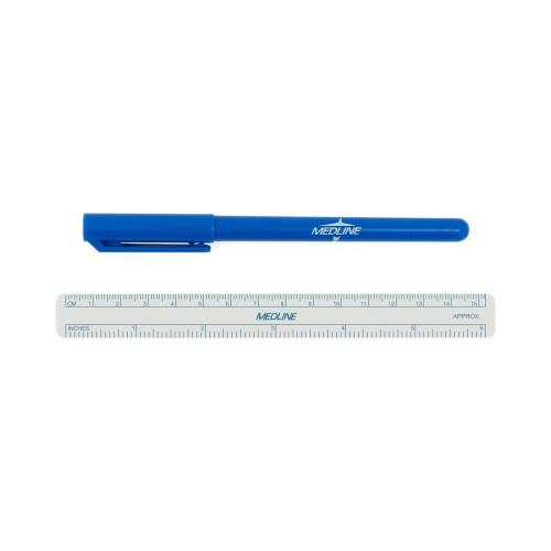 Sterile Fine Tip Skin Marker with Ruler