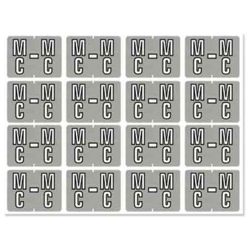 Letter "MC" 256/pack