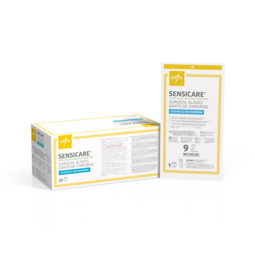 Medline Sensicare Aloe Sterile Gloves - Size 9 (Box of 25)
