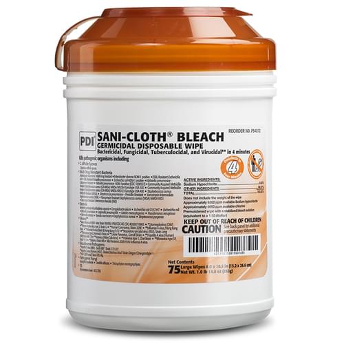 Sani-Cloth® Bleach Germicidal Wipe Large