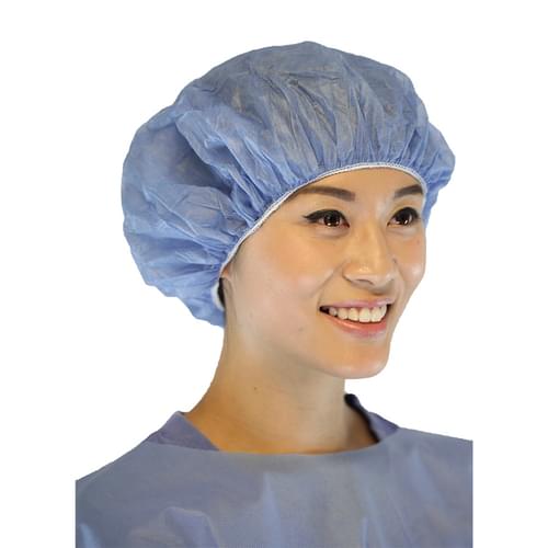 PRIMED Bouffant Cap Large Blue 250/Box