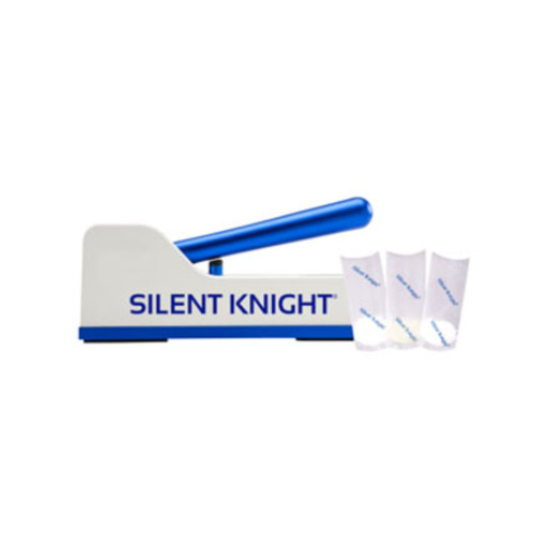 Silent Knight® Pill Crusher - Includes 50 Pouches