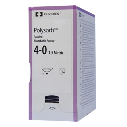 Polysorb C-13 Needle 4-0 Suture