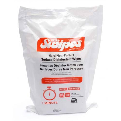 Ultra Swipes Refill Surface Disinfectant Wipes 160 Wipes/Package