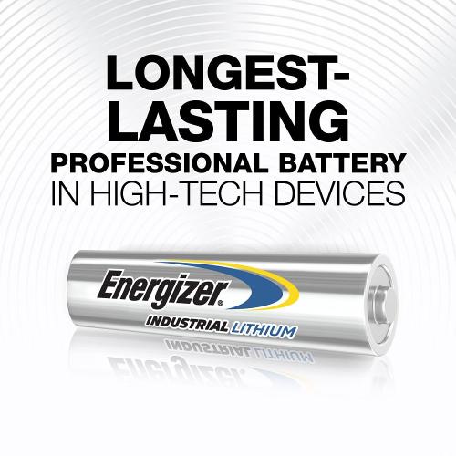 Energizer L92 Industrial Lithium AAA Batteries - Case of 144 = 900-L92