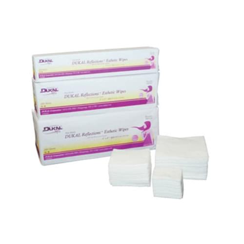 Esthetic Wipes, Cotton,N-Woven, 4 X 4 4Ply, 200/Sleeve