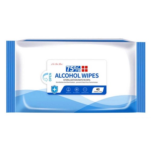75% Alcohol Wipes 40 Wipes/Pack