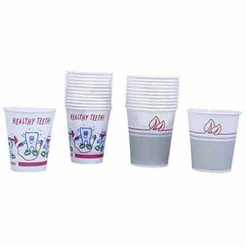 <P>Rinse-cup outside designs put patients at ease and contribute to their overall comfort. “Rolled lip” for better lip feel and control.</P> <LI>Made from biodegradable material to minimize harm to the environment. <LI>Reinforced, coated, interior avoids leakage.