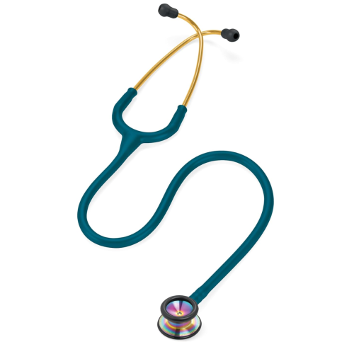 3M™ Littmann® Classic II Pediatric Stethoscope - Caribbean Blue Rainbow Edition