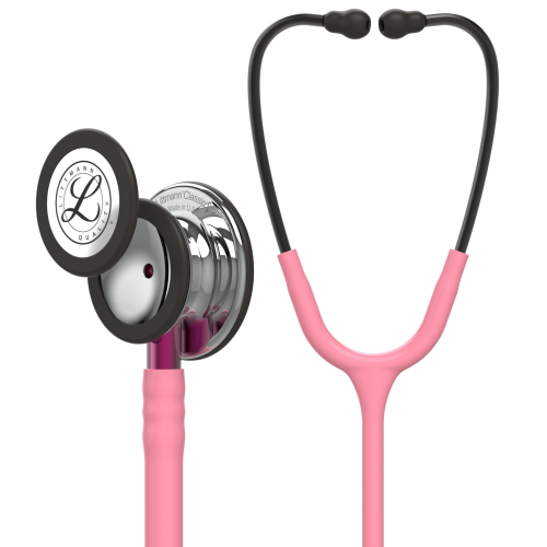 3M™ Littmann® Classic III™ Stethoscope With Mirror Chestpiece, Pearl Pink Tube, & Pink Stem