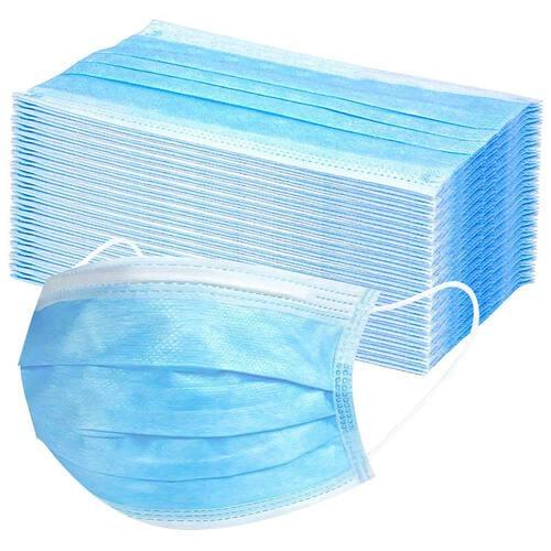 Medical Level 3 Earloop Face Mask 3-Ply With Filter Blue 50/Box