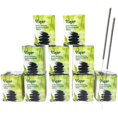 Vigor Acupuncture Needle - .22g x 25mm (Case of 1000)