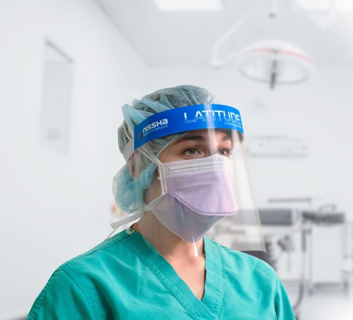 Anti-Fog Face Shield with Foam Headband | 10 per pack