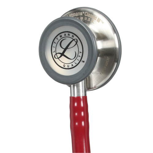 3M™ Littmann® Classic III™ Stethoscope - Burgundy Tube = 350-5627