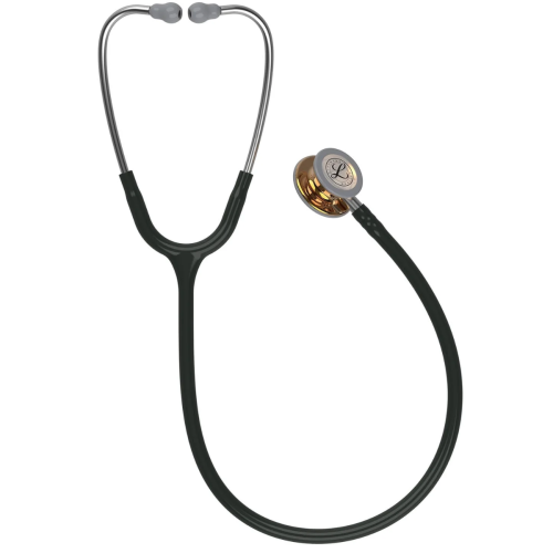 3M™ Littmann® Classic III™ Stethoscope, Limited Edition High Polish Copper CP, Black Tube - 27" = 350-5646