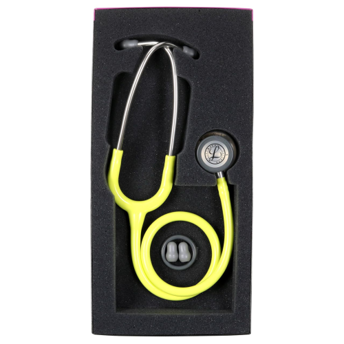 3M™ Littmann® Classic III™ Stethoscope - Lemon Lime Tube = 350-5839
