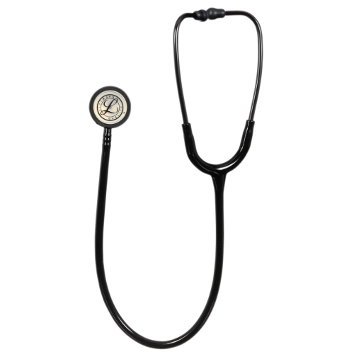 3M™ Littmann® Classic III™ Stethoscope, Champagne Chestpiece - Black Tube = 350-5861