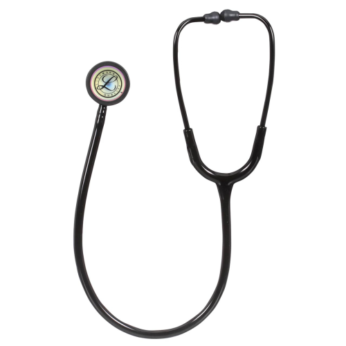 3M Littmann Classic III Stethoscope, Rainbow Chestpiece - Black