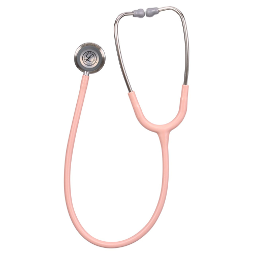 3M™ Littmann® Classic III™ Satin Tube, Stainless Chestpiece, Champagne Rose Satin Tube = 350-5910C