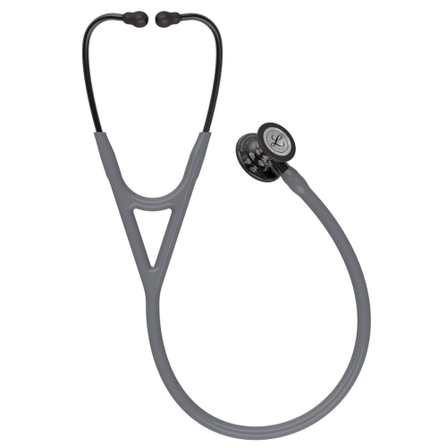 3M™ Littmann® Cardiology IV™ Stethoscope, Smoke Chestpiece - Grey Tube & Smoke Stem (27") = 350-6238