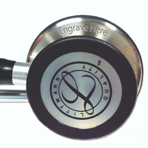 3M™ Littmann® Cardiology IV™ Stethoscope, Rainbow Chestpiece - Plum Tube, Violet Stem & Black Headset (27") = 350-6205