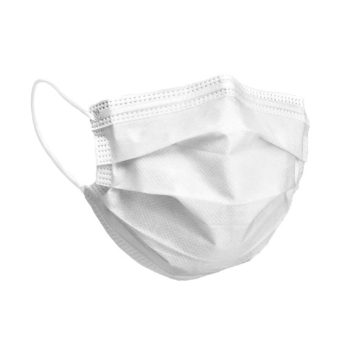 PRIMED PG4-1333 Level 3 Soft Earloop Mask White 3-Ply With Filter 50/Box