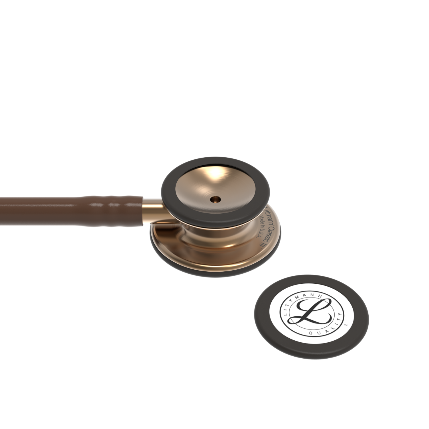 3M™ Littmann® Classic III™ Stethoscope, Copper Chestpiece Chocolate