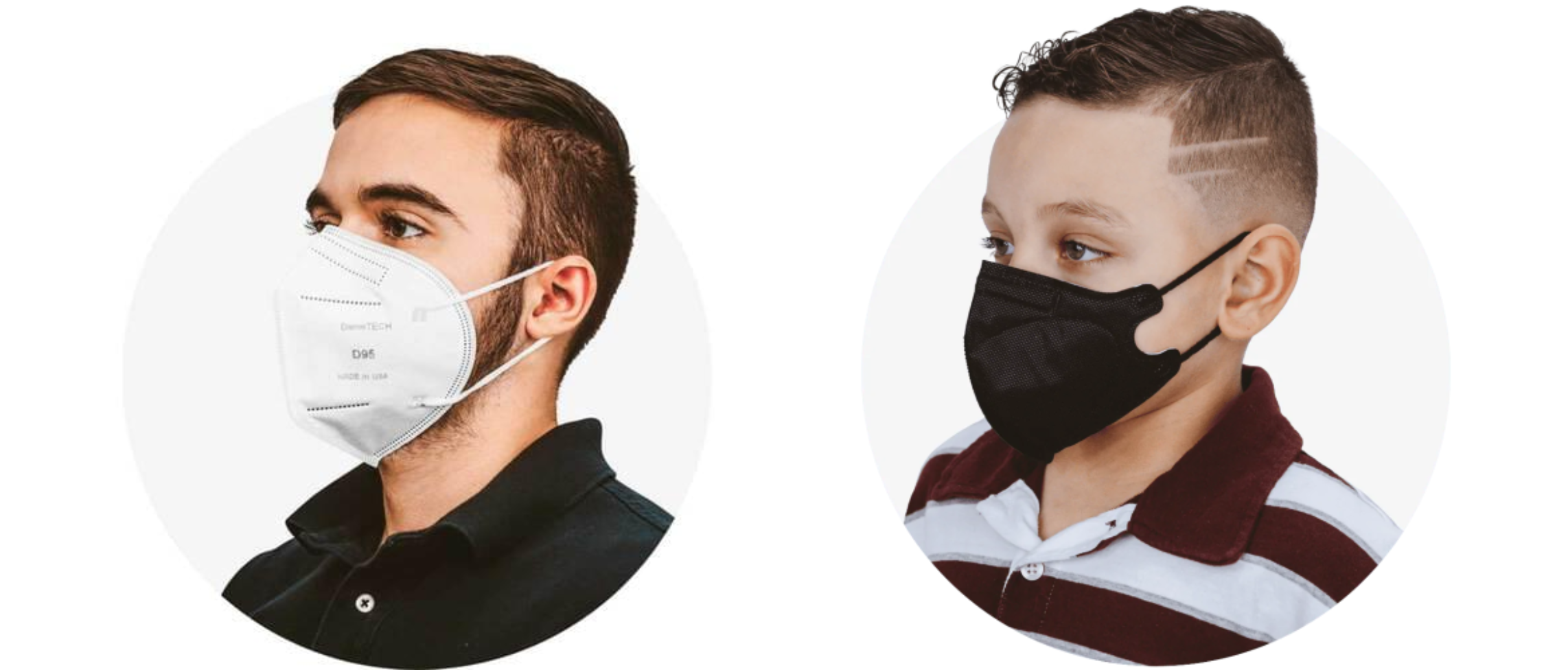 Healthcare worker wearing KN95 respirator