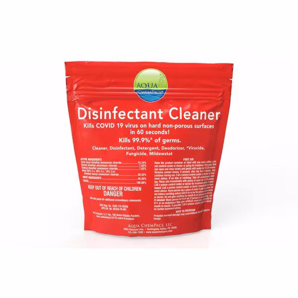 Aqua Chempacks Disinfectant Cleaner
