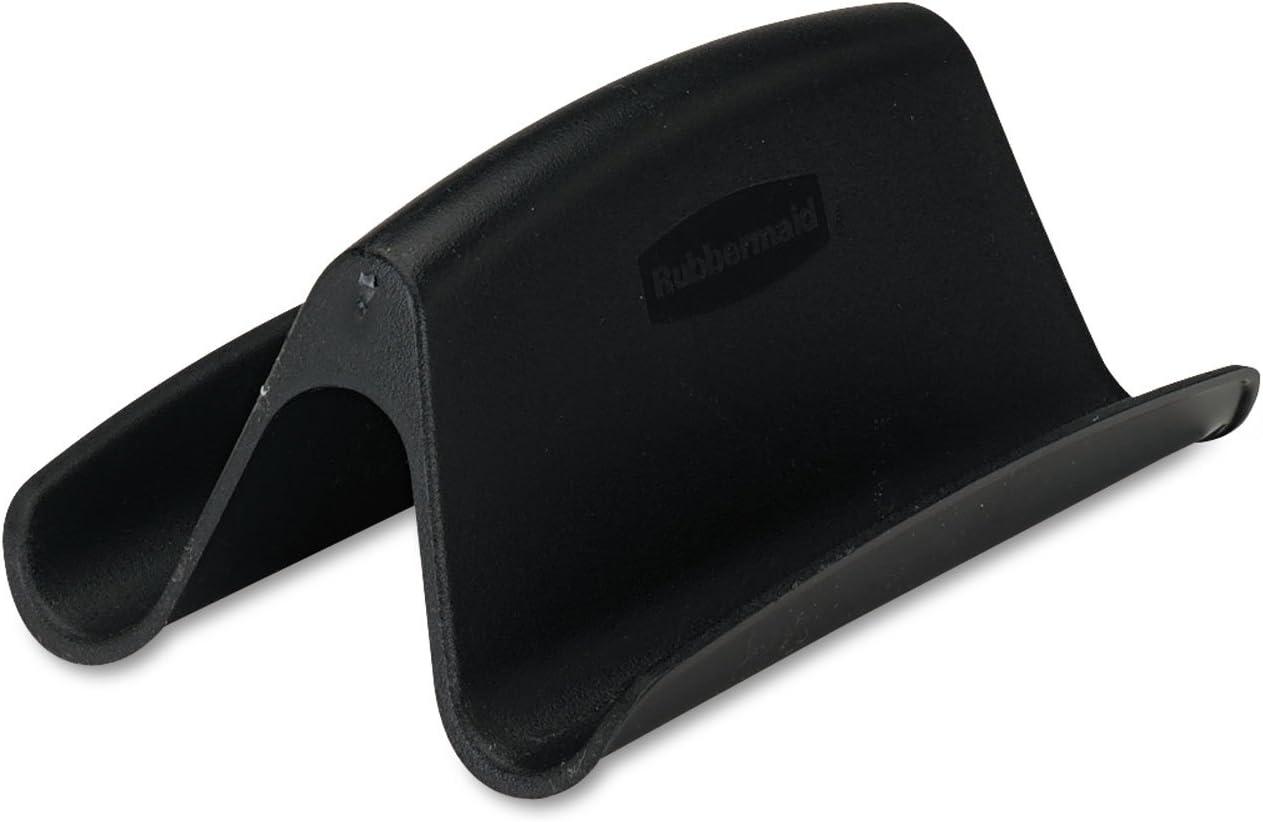 Rubbermaid Regeneration Plastic Business Card Holder, Capacity 50 Cards, Black