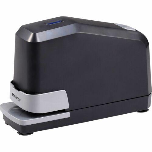 B8 Impulse 45 Electric Stapler, 45-Sheet Capacity, Black