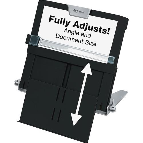 Professional Series Document Holder, 250 Sheet Capacity, Plastic, Black (CDC80394,53094)