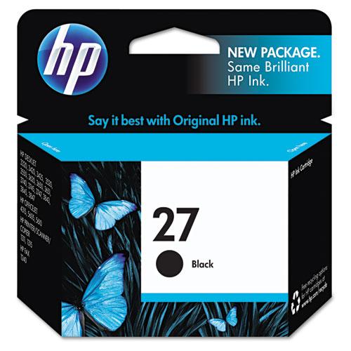 Hp 27, (C8727An) Black Original Ink Cartridge