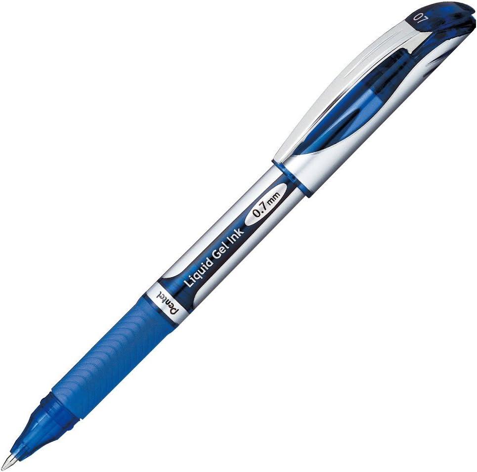 Energel Refillable Liquid Gel Pen 0.7mm Blue