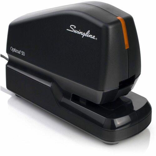 Optima 45 Electric Stapler, 45-Sheet Capacity, Silver