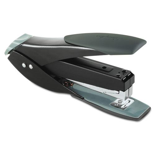 SmartTouch Compact Stapler, Half Strip, 25-Sheet Capacity, Black/Gray