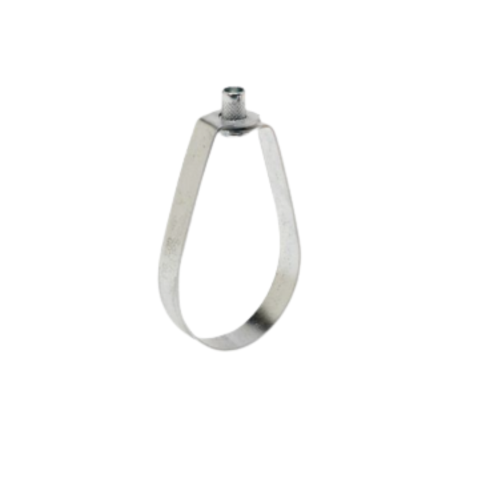 Eaton B-Line series TOLCO Trimline adjustable band hanger, 0.8710" H x 3.7910" L x 1.9510" W, Steel, Pre-galvanized, 650 temp, 1.25" pipe