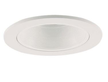 ELI B630WH-WH 6" RECESSED STEP BAFFLE R30