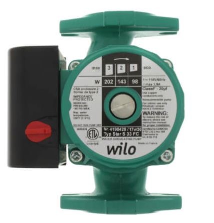 WILO S-33-ZF WILO STAR 3-SPEED CIRCULATING PUMP