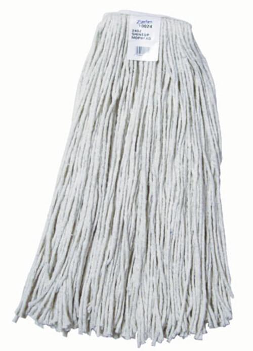 Zephyr Shineup Cotton Mop Standard Cut End - 16 oz